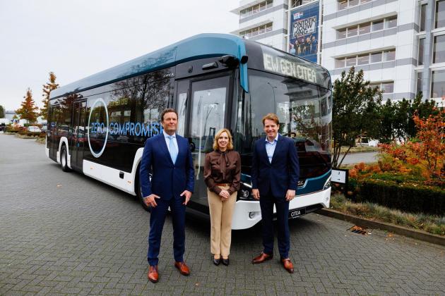 Further greening of public transport by province of North Brabant and Arriva with 64 new-generation VDL Citeas